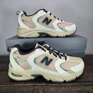 NEW New Balance 530 Womens Size 6 D Running Shoes MR530SND Brown Linen Incense